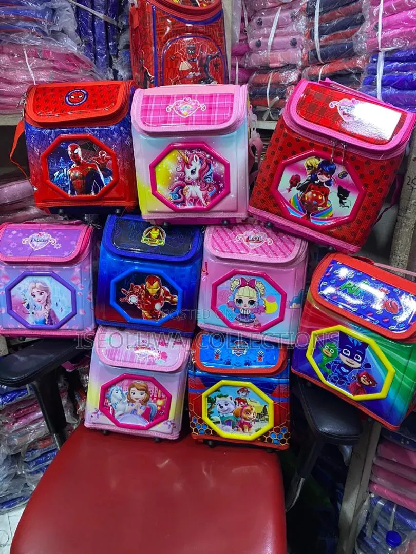 Character Insulated Well Padded Lunch Bag for Kids