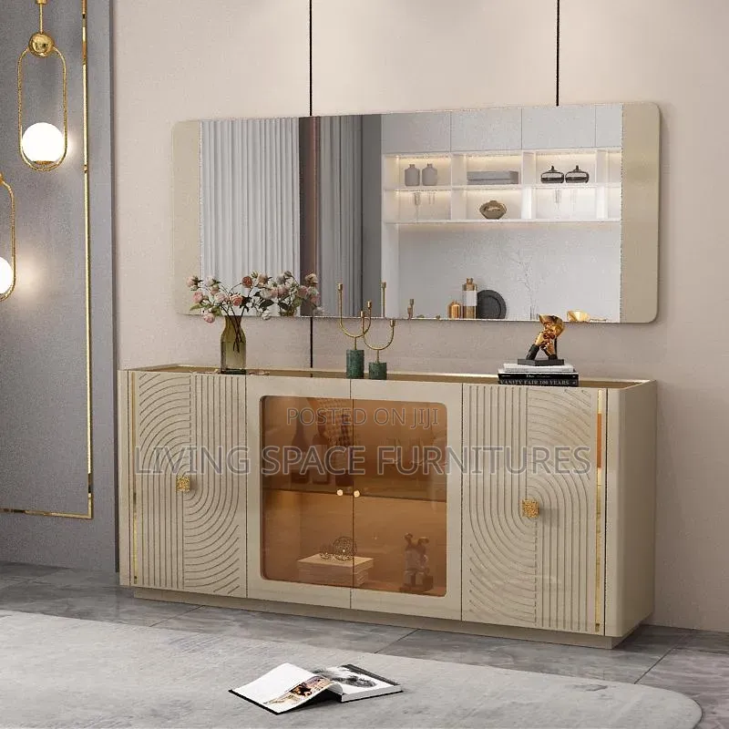 Luxury Sideboard With Mirror