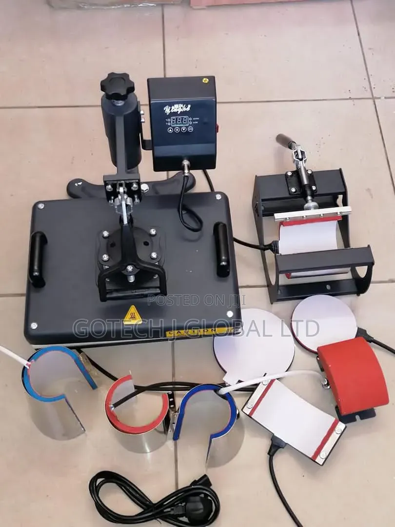 Heat Press 8in1 Combo