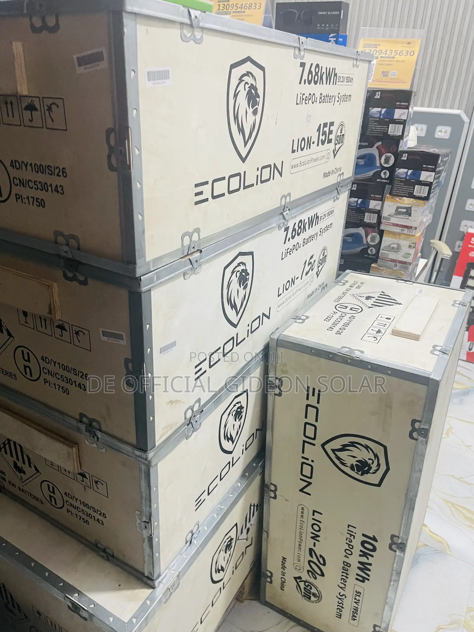 Ecolion 7.68kwh Lithium Battery