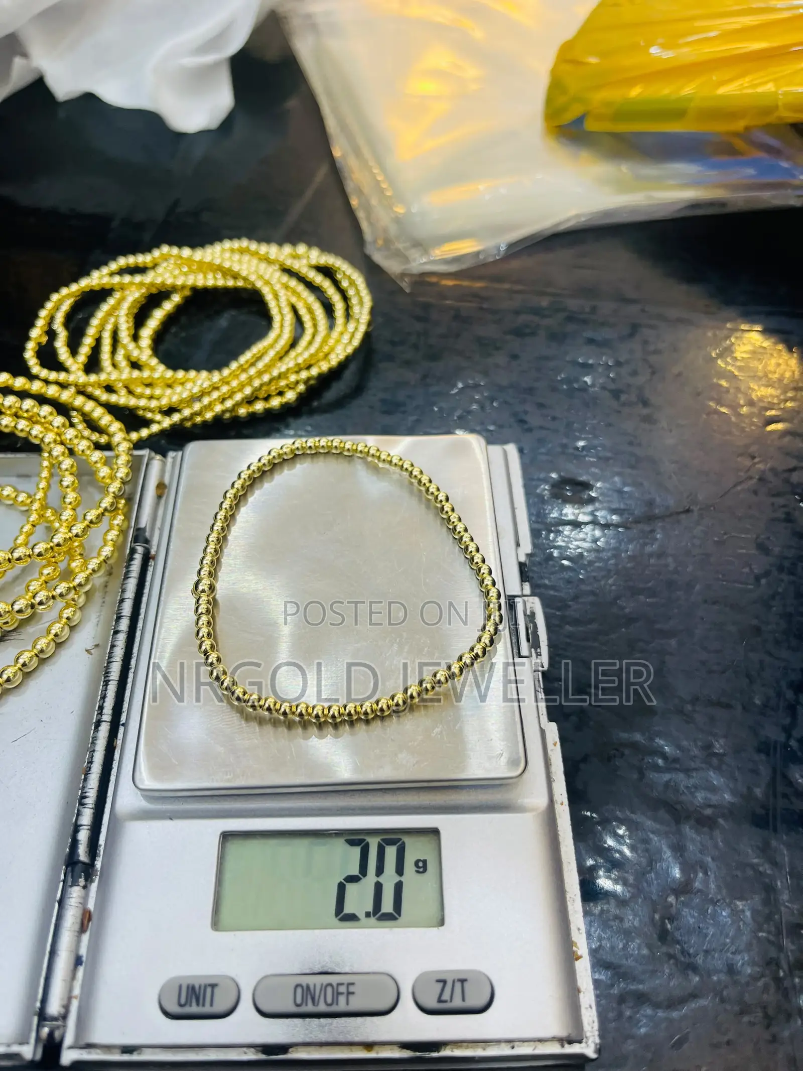 Diamond Cords Bracelet 18karat