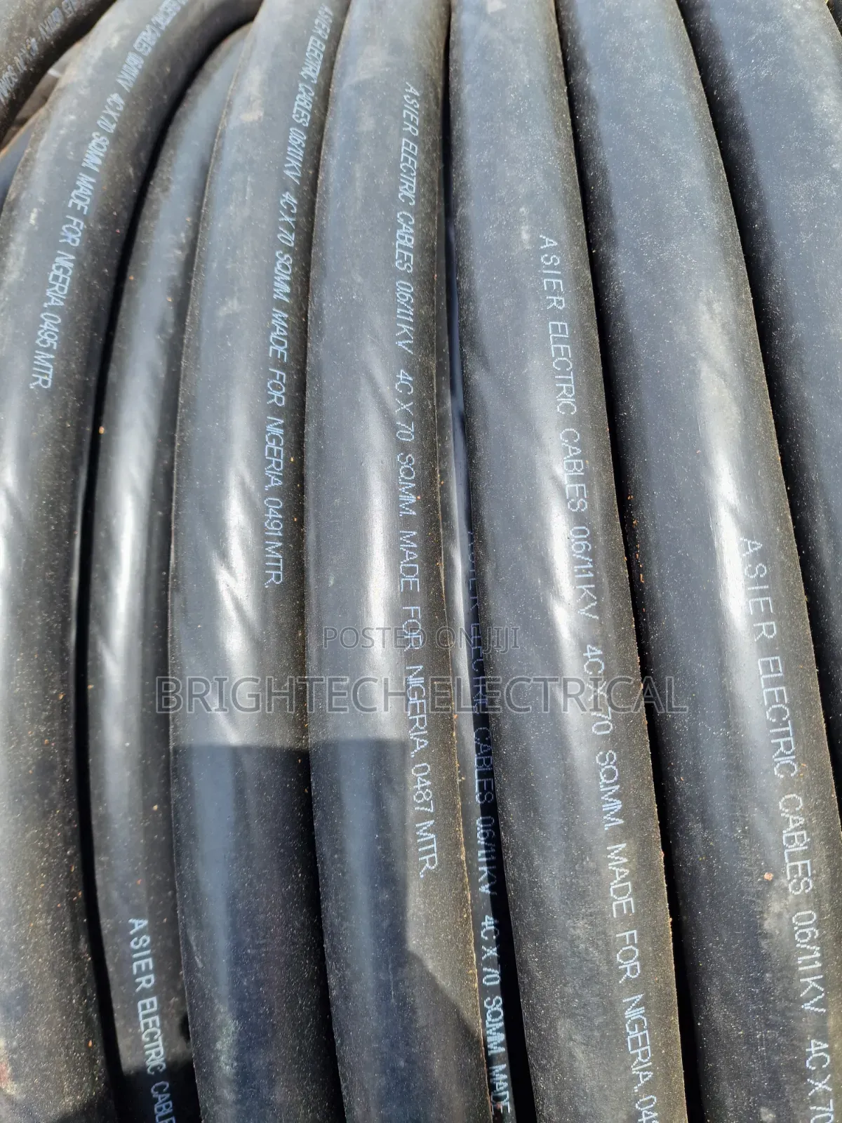 70mmx4core Aluminium Cable Bicc