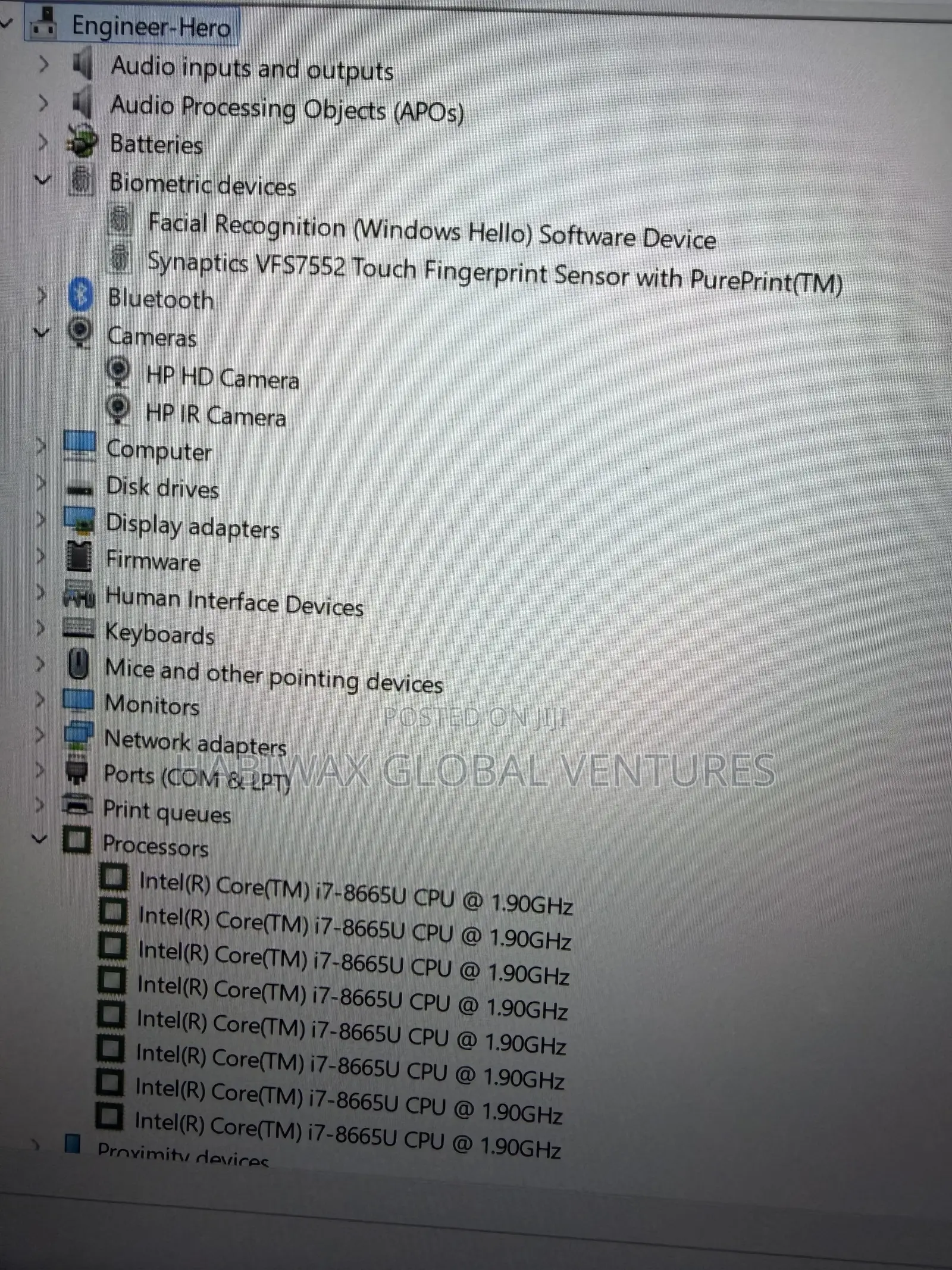Laptop HP EliteBook 840 G6 16GB Intel Core i7 SSD 512GB