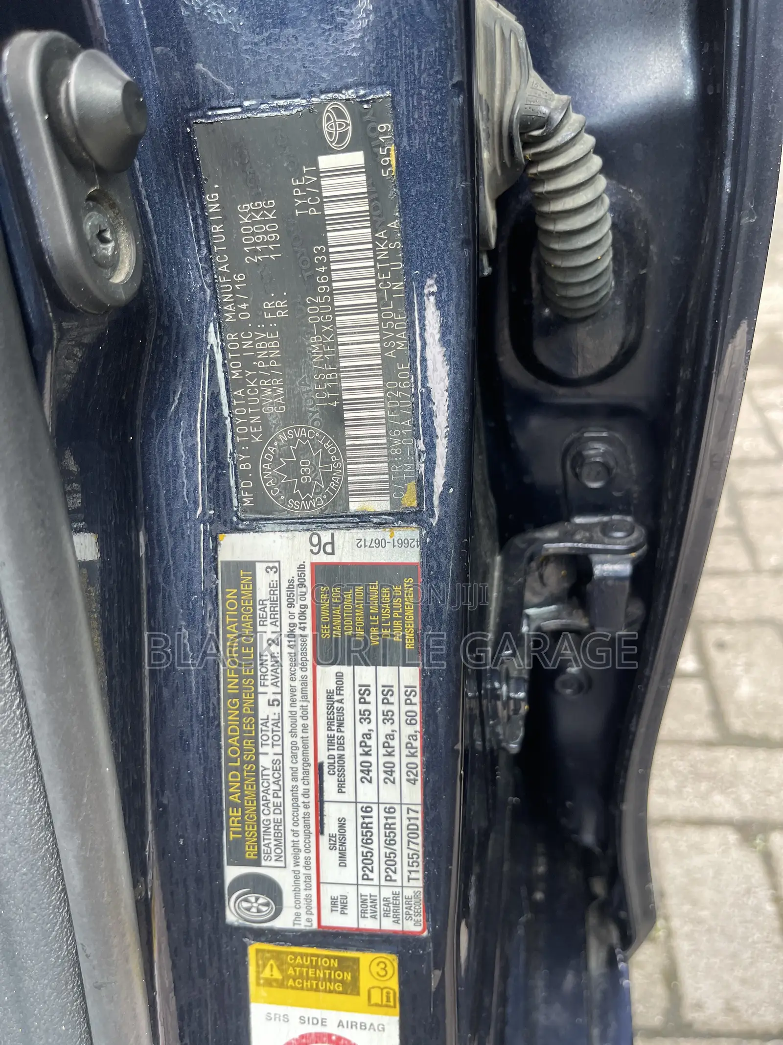 Toyota Camry 2015 Blue