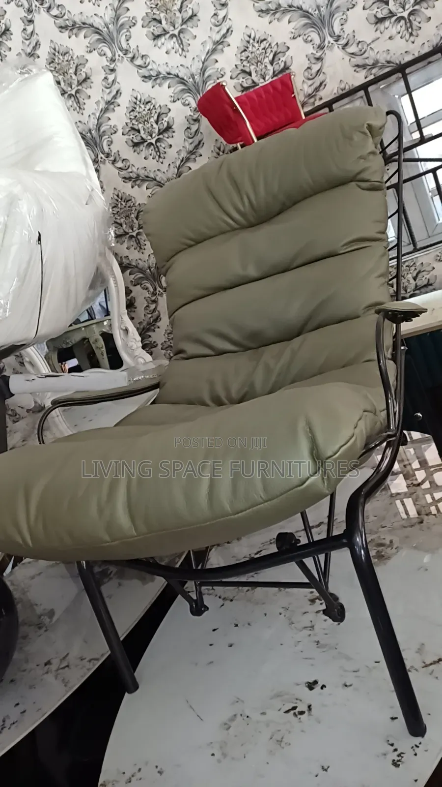 Rocking Chair With Footrest