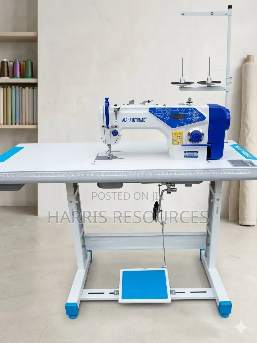 Alpha Ultimate Industrial Straight-Stitch Lockstitch Sewing Machine