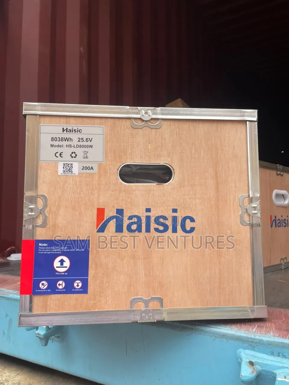 8kwh 24v Black Hisica Lithium Battery