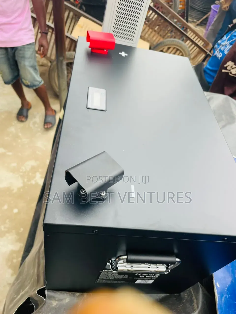 8kwh 24v Black Hisica Lithium Battery