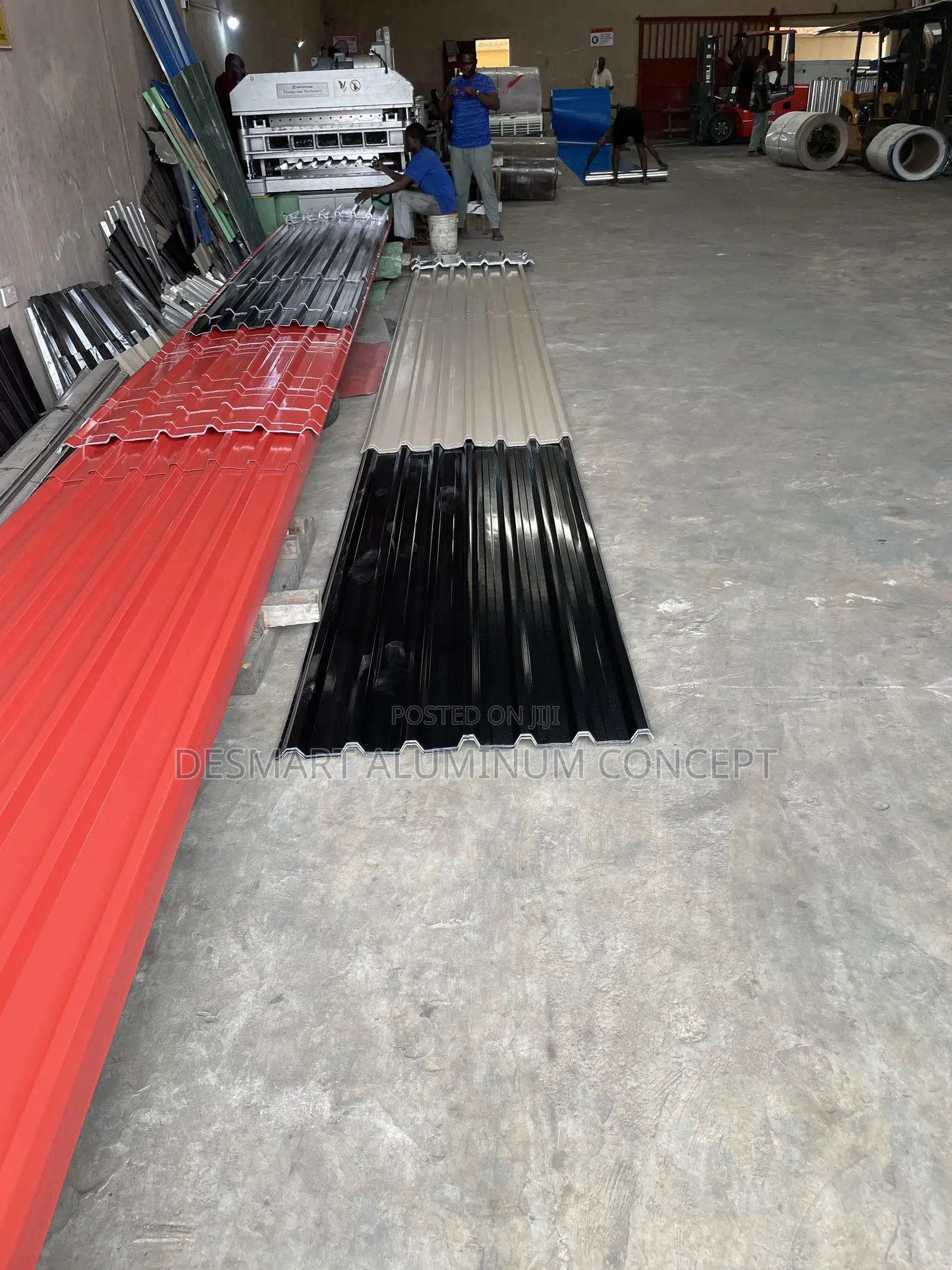 Rust Free Aluminum Roofing Sheet TC Red