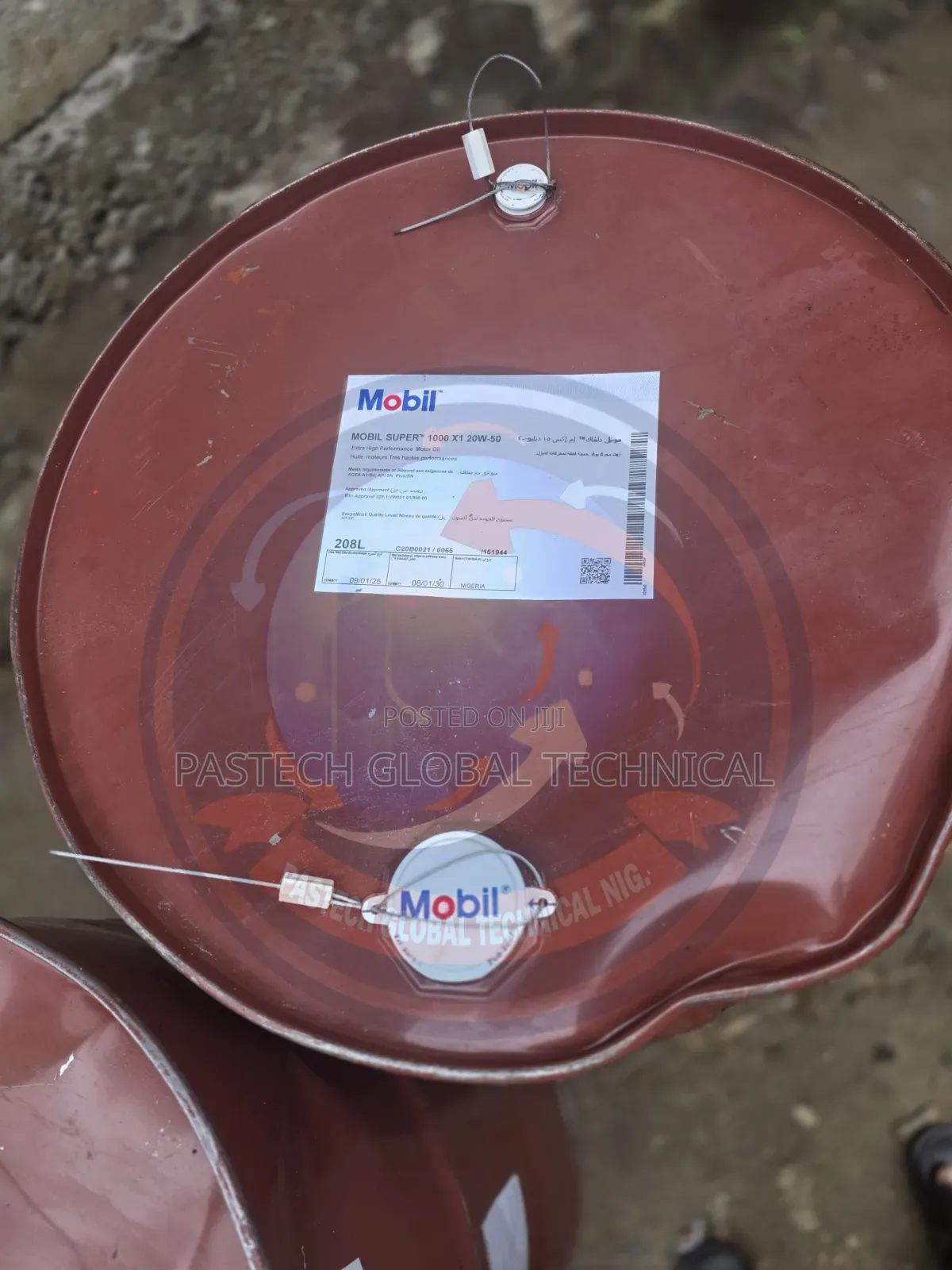 Mobil Super 1000 X1 20w-50 || 208-Litre Drum
