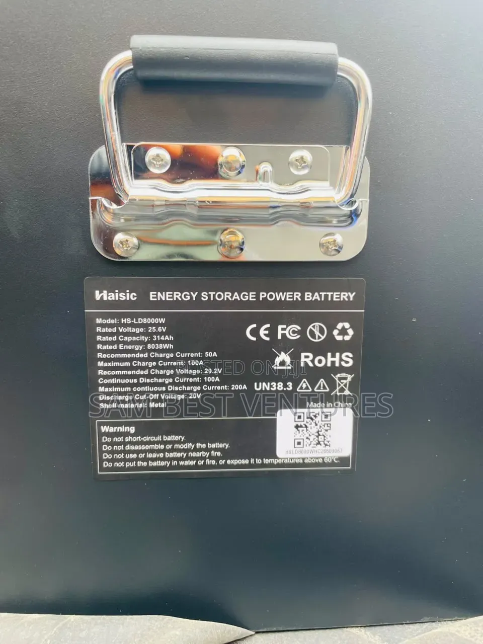 8kwh 24v Hisica Lithium Iron Battery