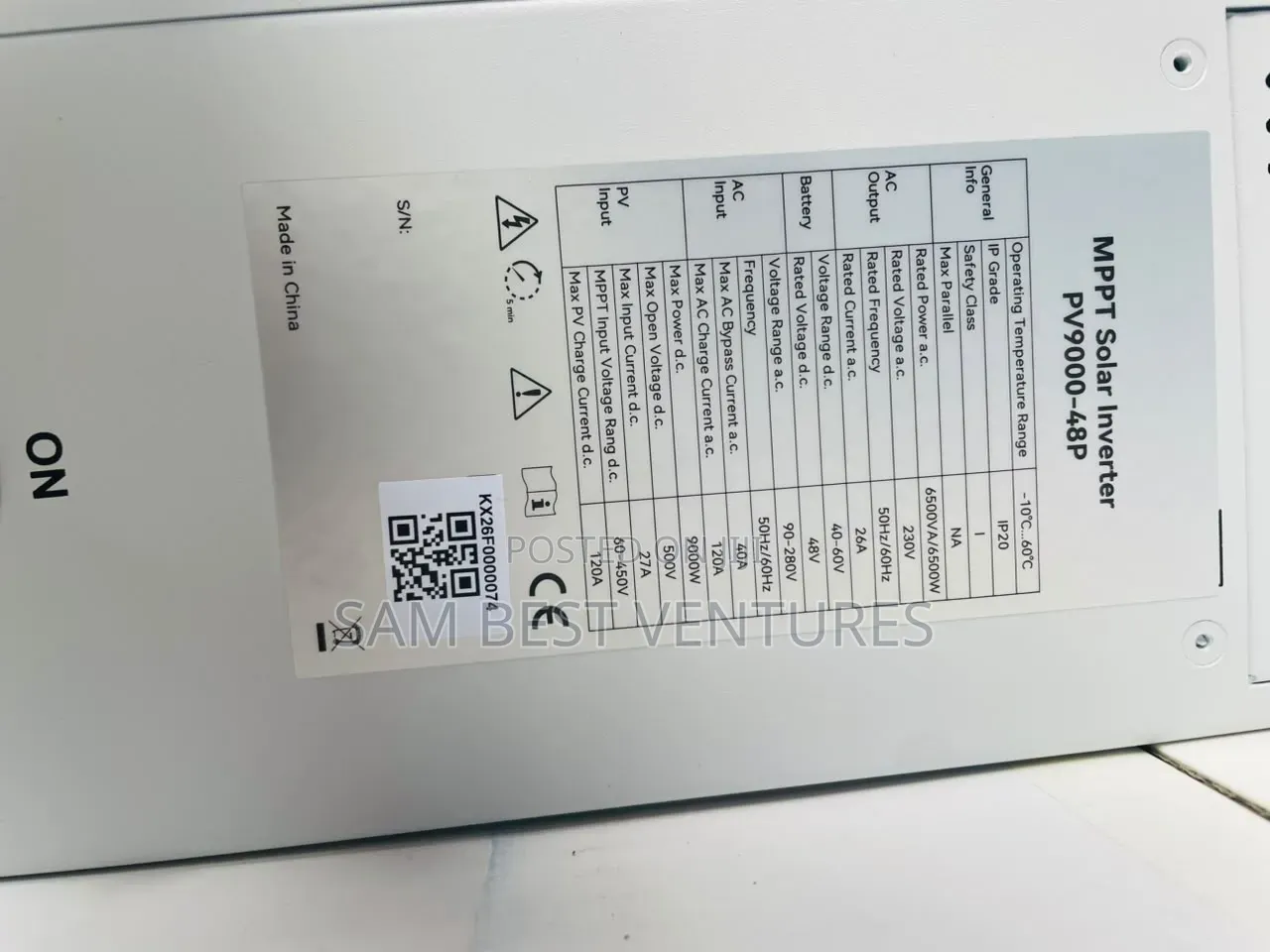 8kva 48v Hisica Solar Hybrid Inverter