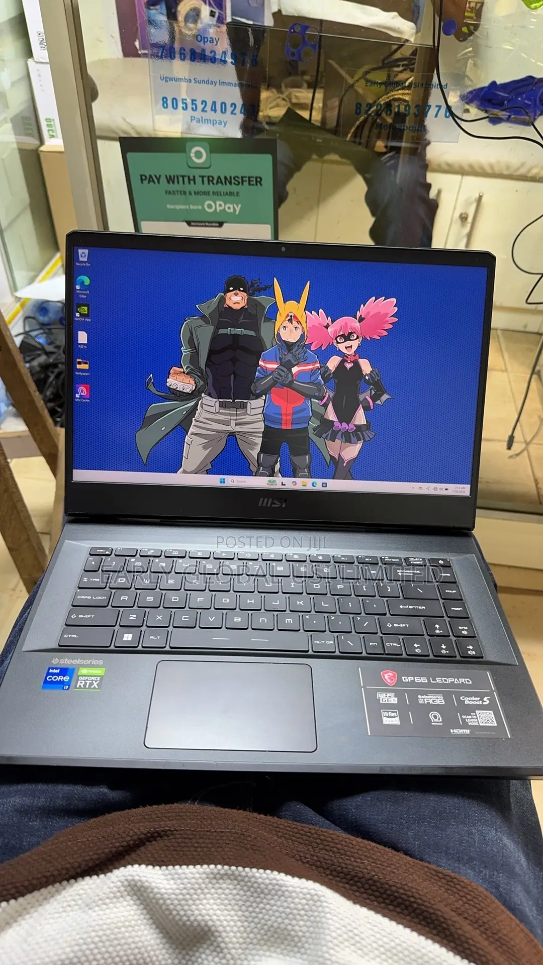 Laptop MSI GP66 LEOPARD 10UG 16GB Intel Core i7 SSD 1T