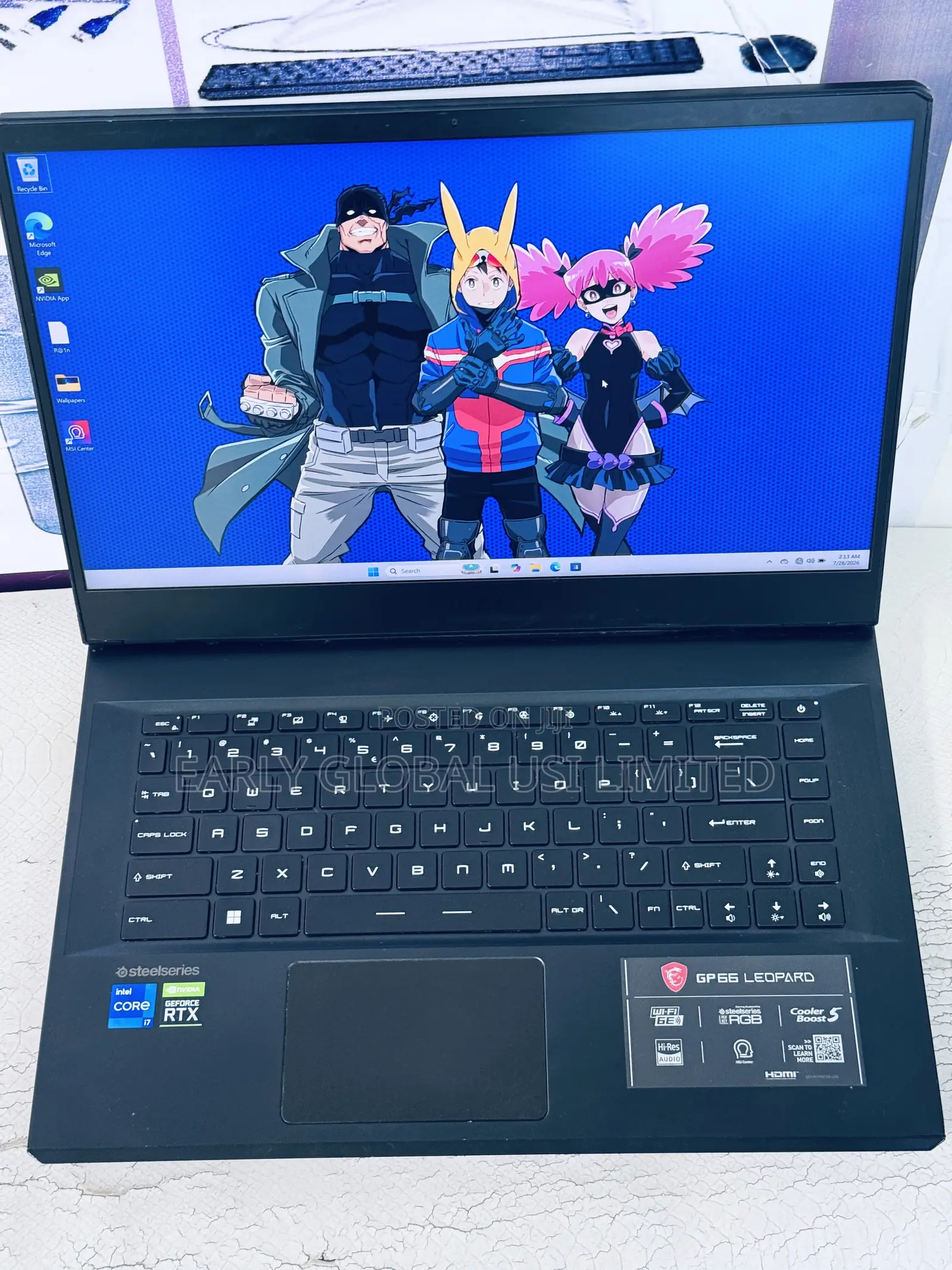 Laptop MSI GP66 LEOPARD 10UG 16GB Intel Core i7 SSD 1T