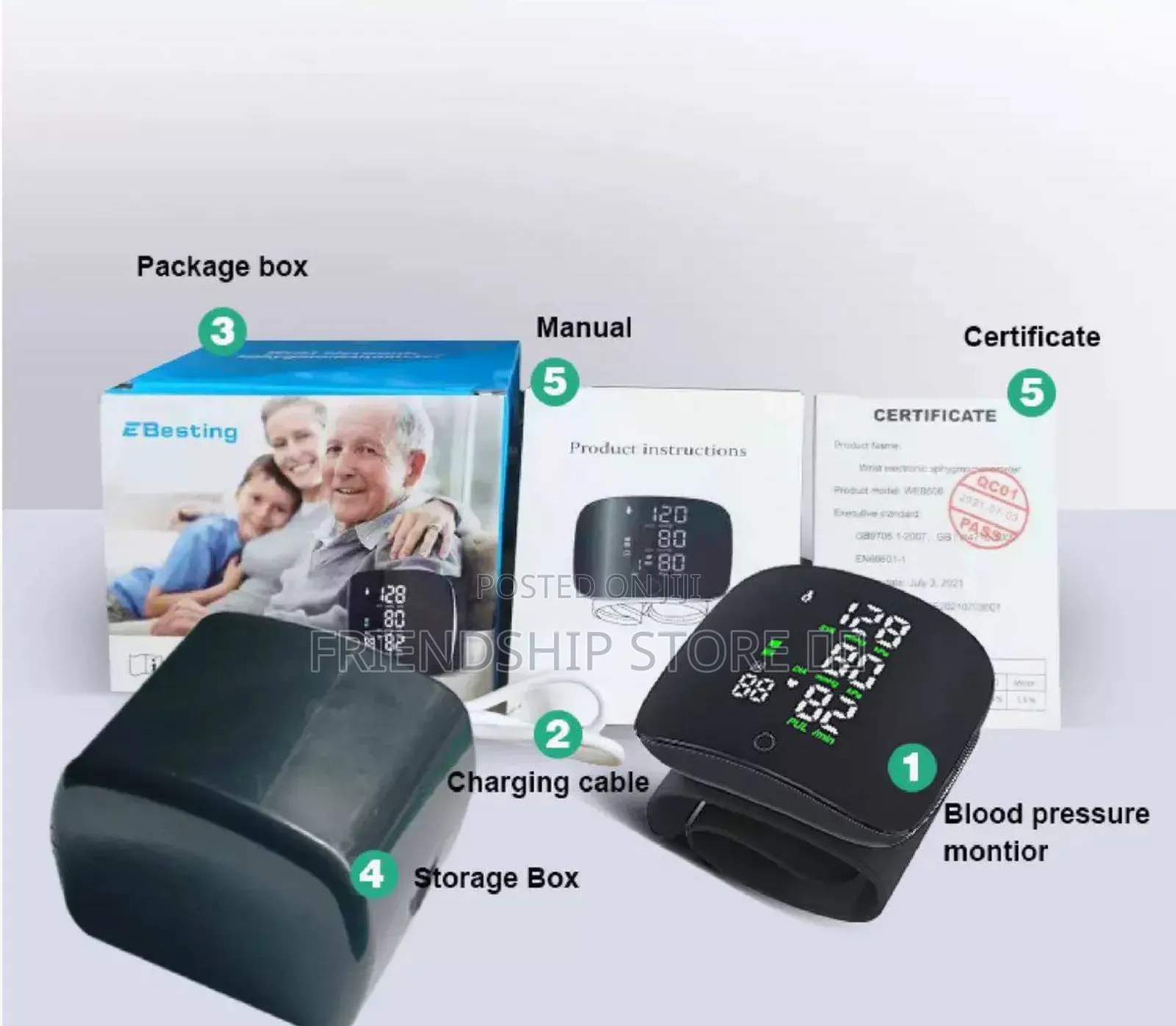 Wrist BP Monitor