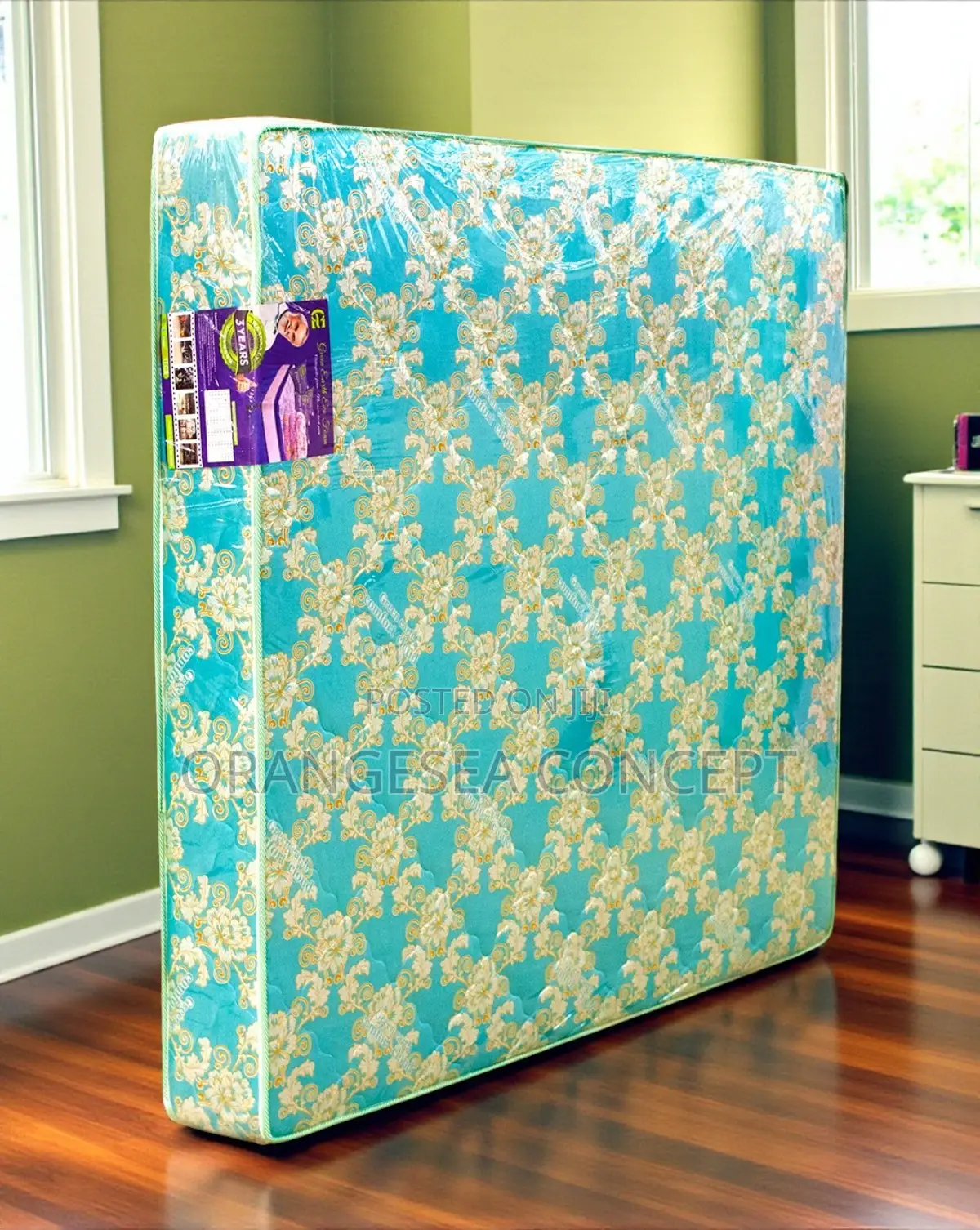 7x6x10 Semi Orthopaedic Mattress (Payment on Delivery Within Lagos)