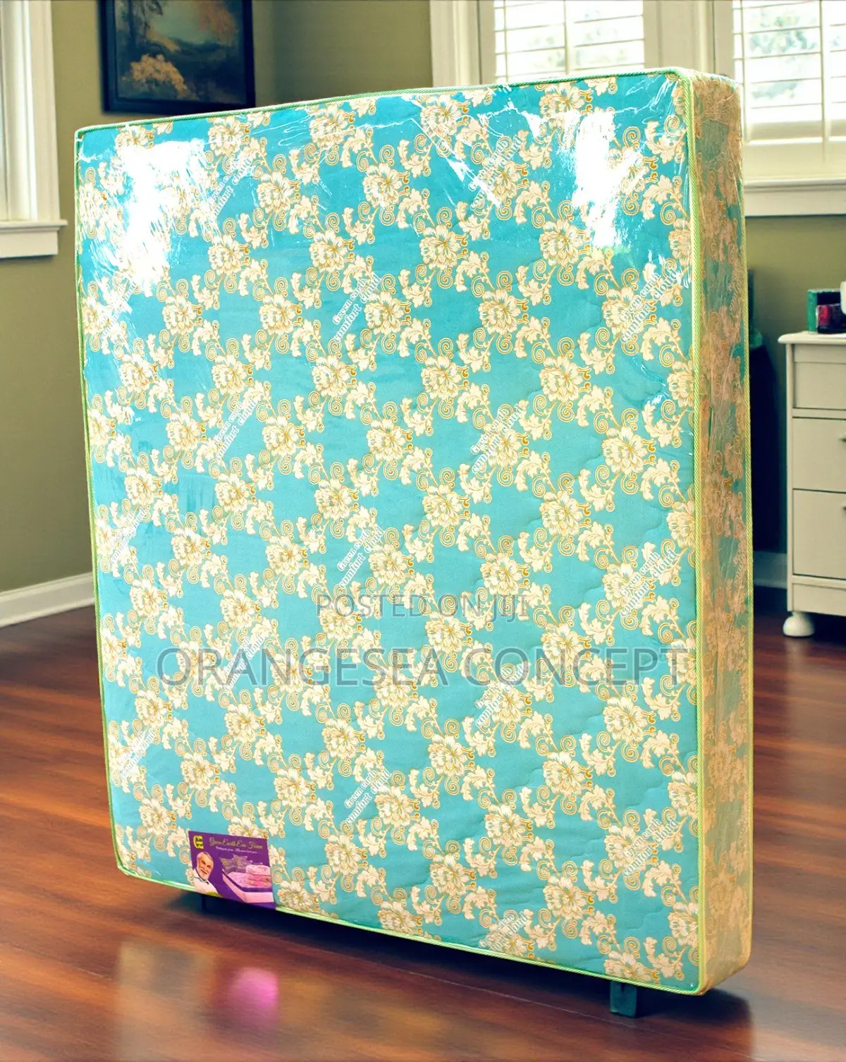 7x6x10 Semi Orthopaedic Mattress (Payment on Delivery Within Lagos)