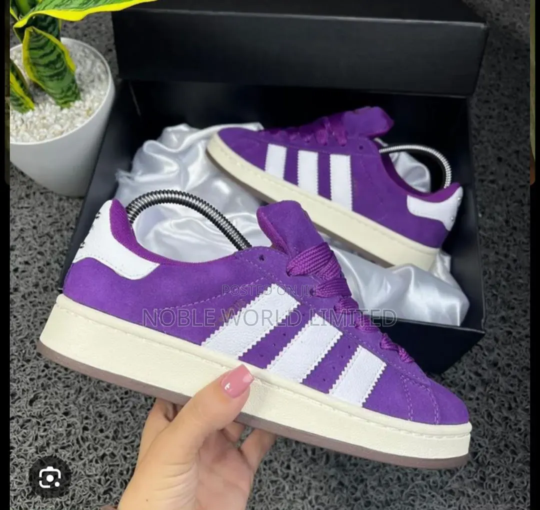 Purple With a Touch of White Adidas Shoes GFT 6h