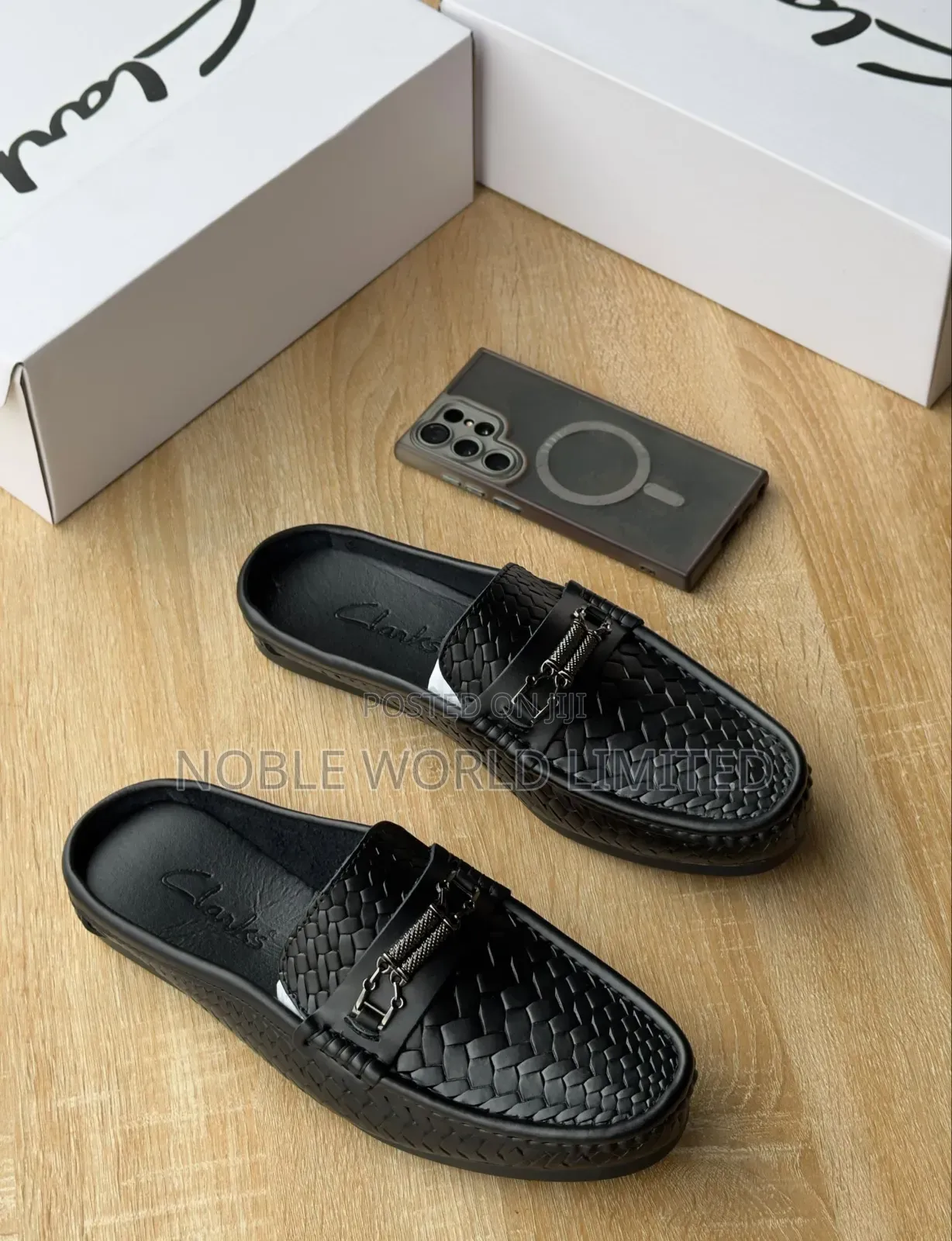 Men's Black/Brown Classy Half Shoes ABL 7f