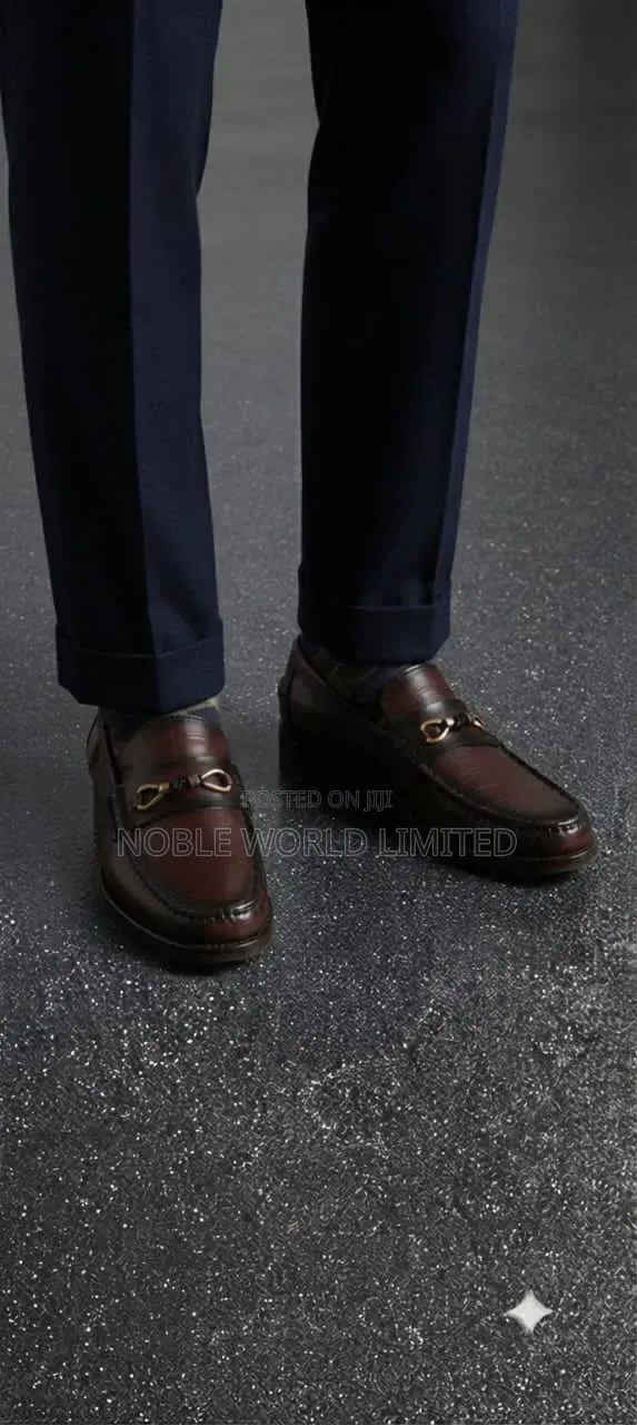 Men's Modern Black/Brown Shoes ABL 7g