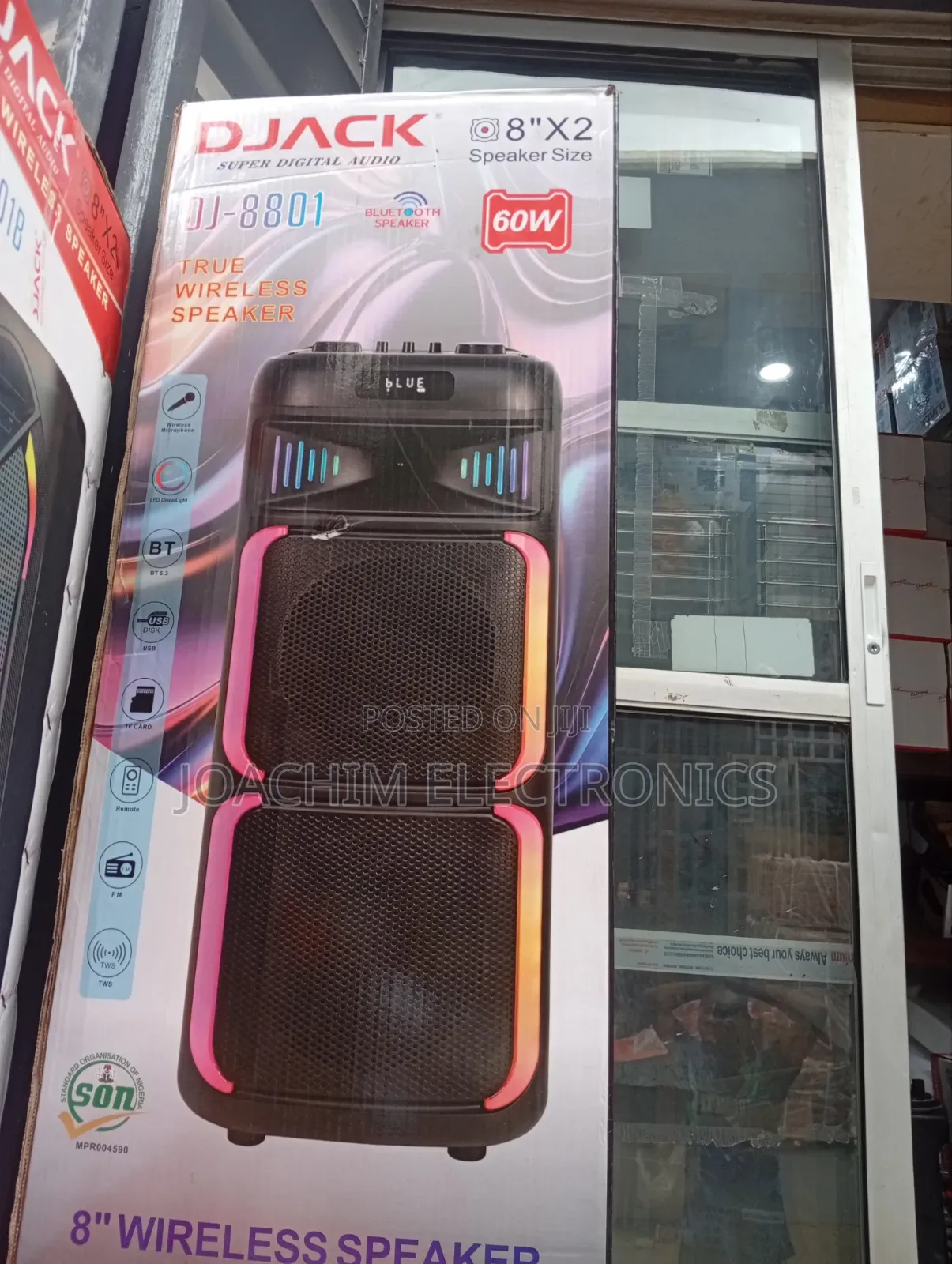 D Jack Sound System Rechargeable Speaker
