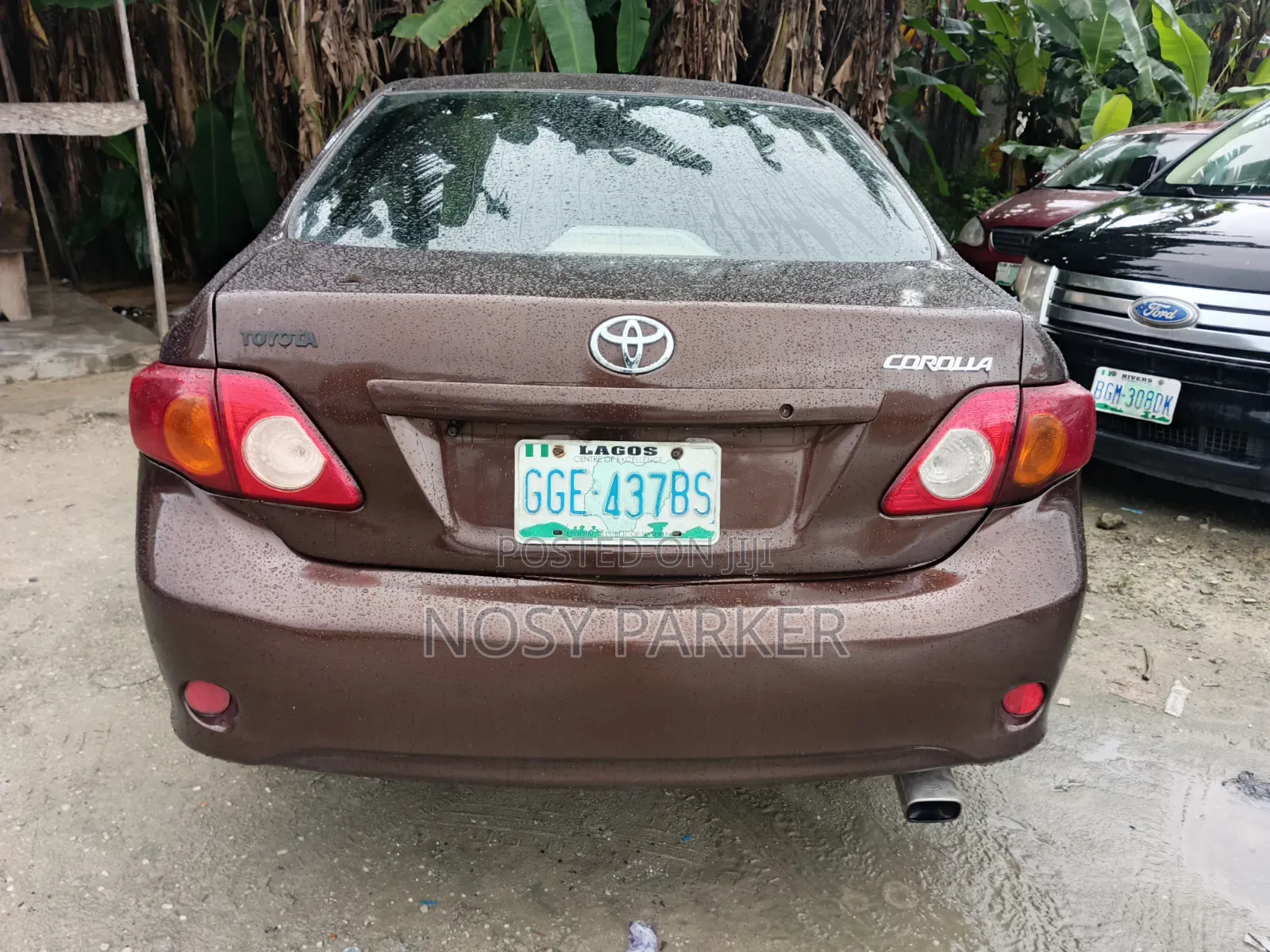 Toyota Corolla 2010 Maroon
