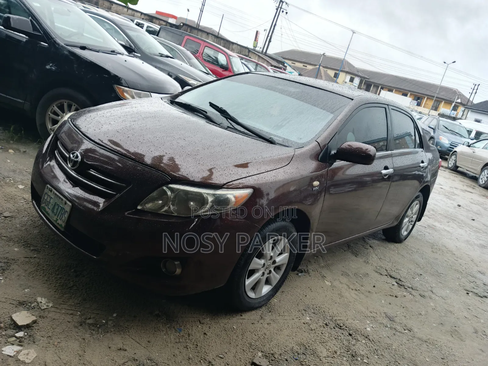 Toyota Corolla 2010 Maroon