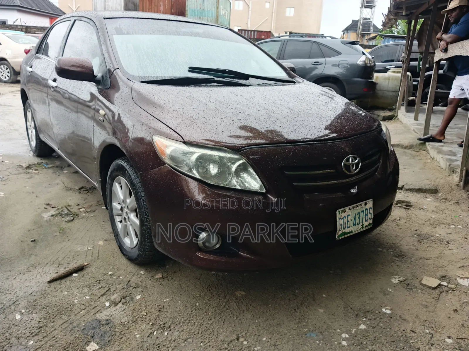 Toyota Corolla 2010 Maroon