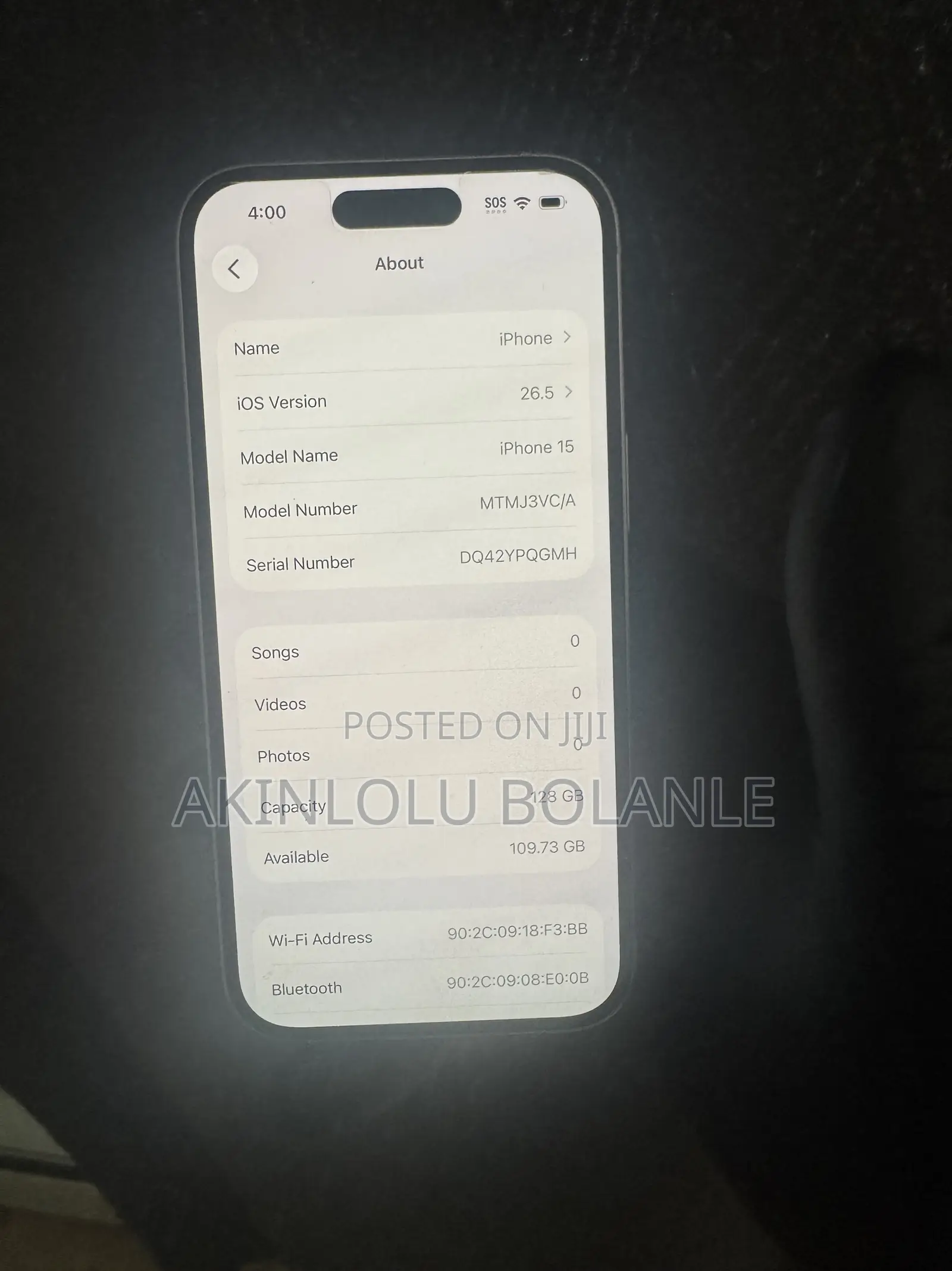 Apple iPhone 15 128 GB Pink