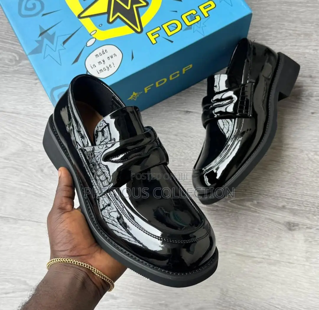 Glossy Leather, FDCP Single Sole Men’s Shoe