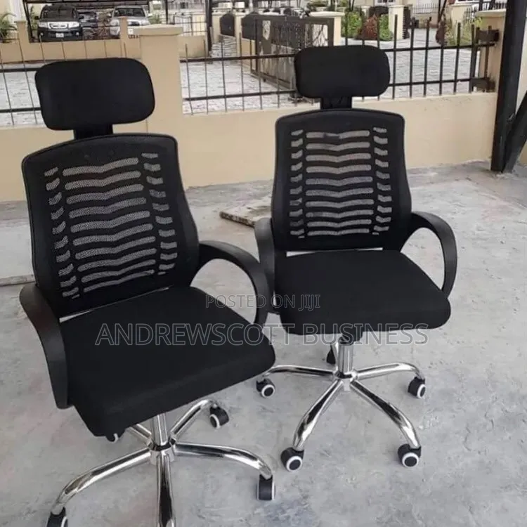 Brand New Model 5003 Office Mesh Swivel Chair With Headrest