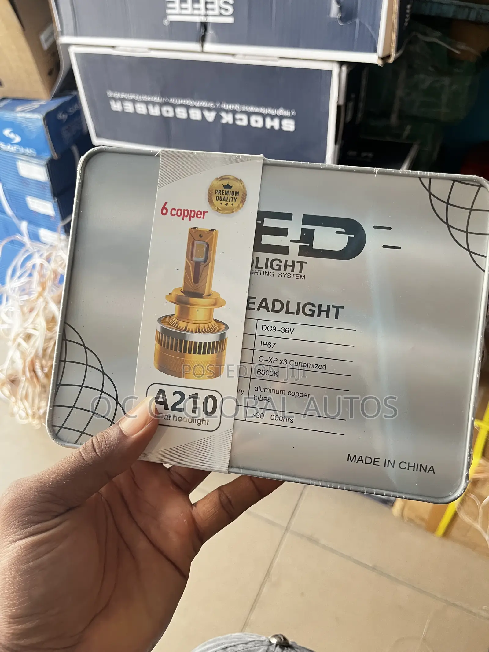 Original Headlight Bulb 60000w H4 LED for Toyota Highlander 2010 Model
