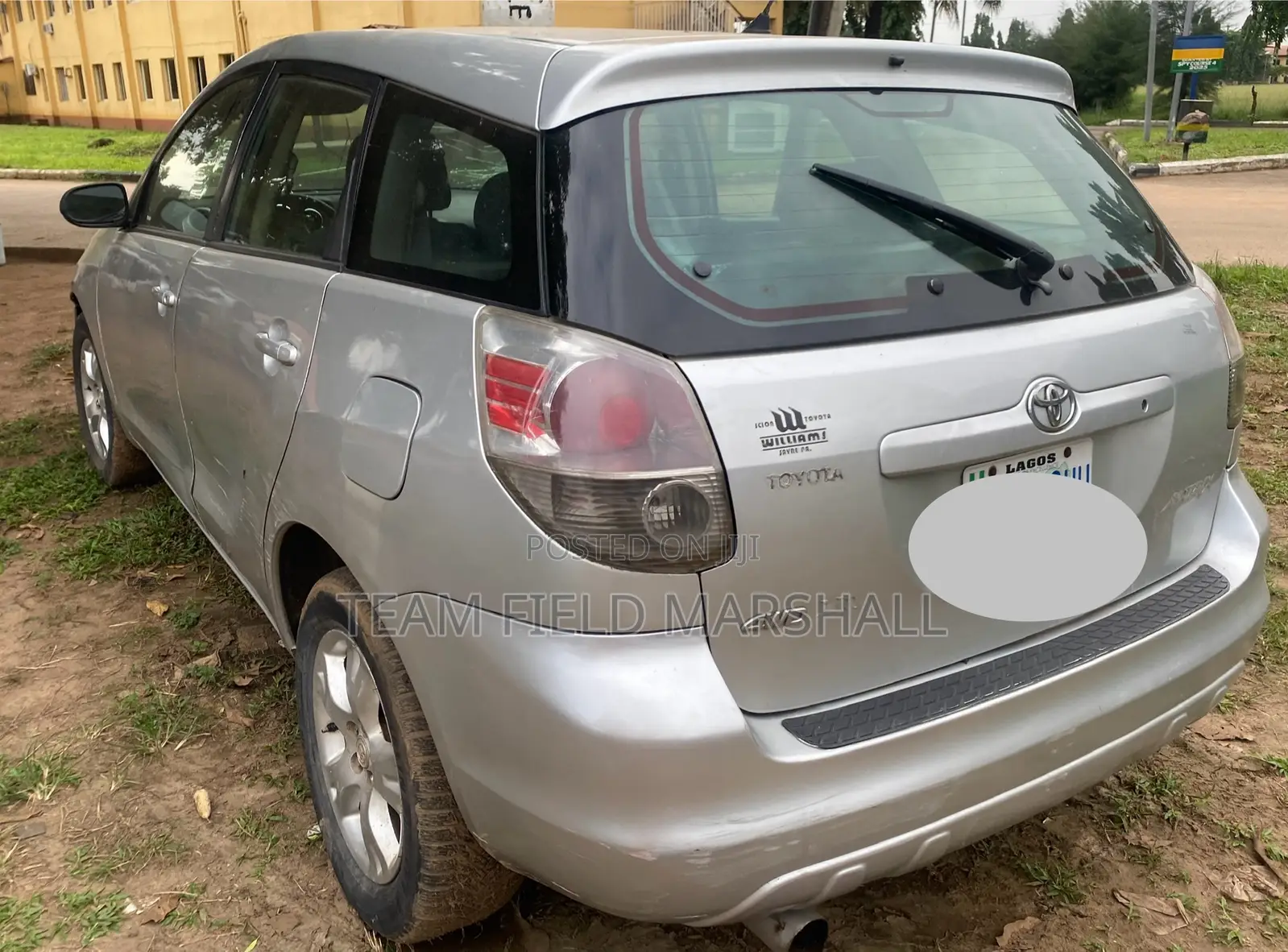 Toyota Matrix XR Hatchback AWD (1.8L 4cyl 4A) 2005 Silver