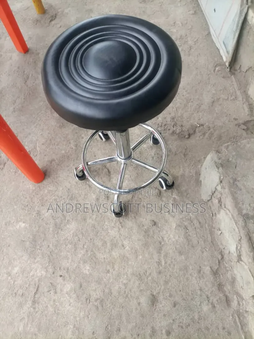 Mini Swivel Lab Chair With Backrest