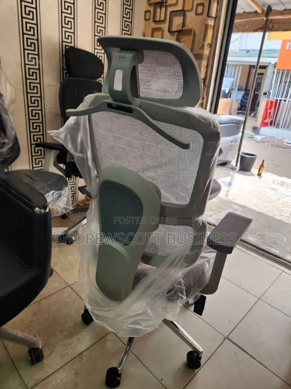 Brand New Executive Office Grey Colour Chair
