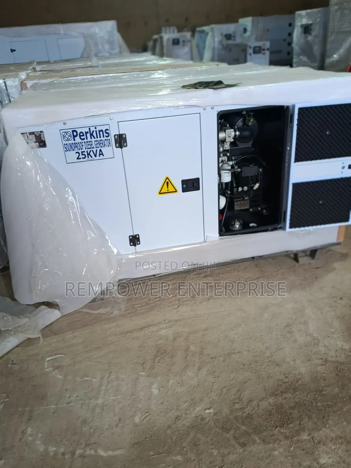Brand Perkins Soundproof Generator 25kva