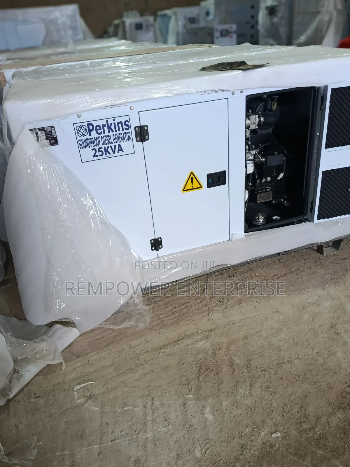 Brand Perkins Soundproof Generator 25kva