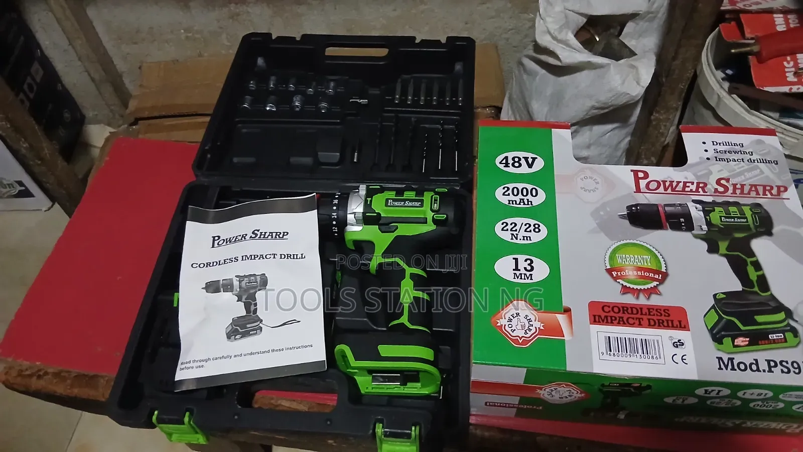 Powersharp 48v Cordless Impact Drill