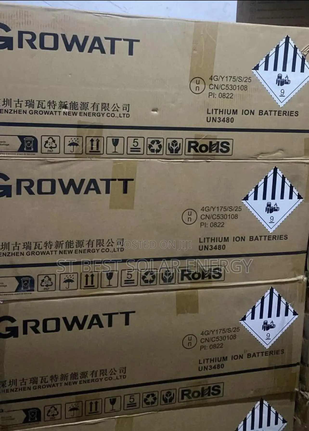 16kwh 48v Growatt Lithium Battery
