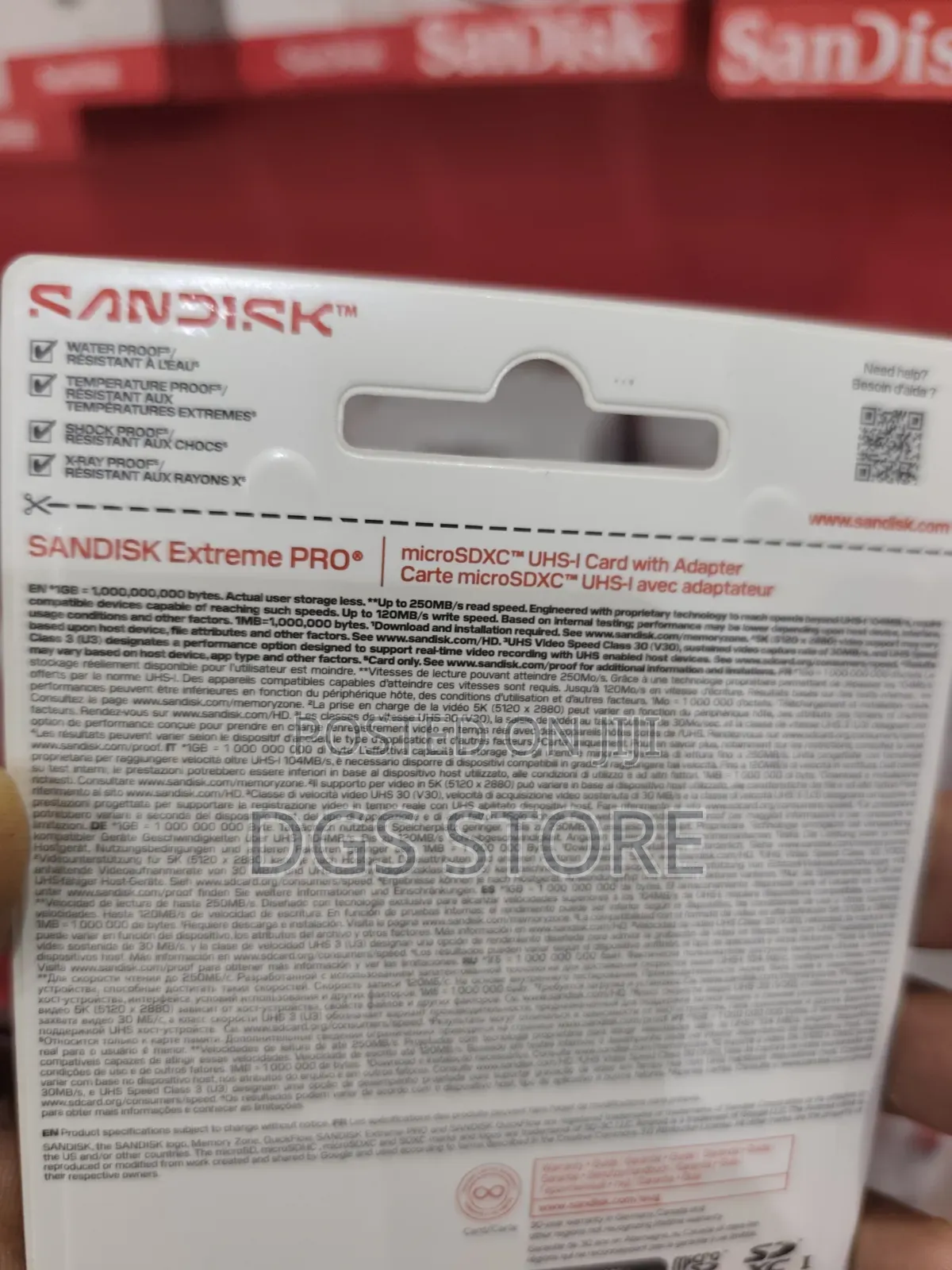 SanDisk Extreme Pro 128gb Micro 250mbs Memory Card