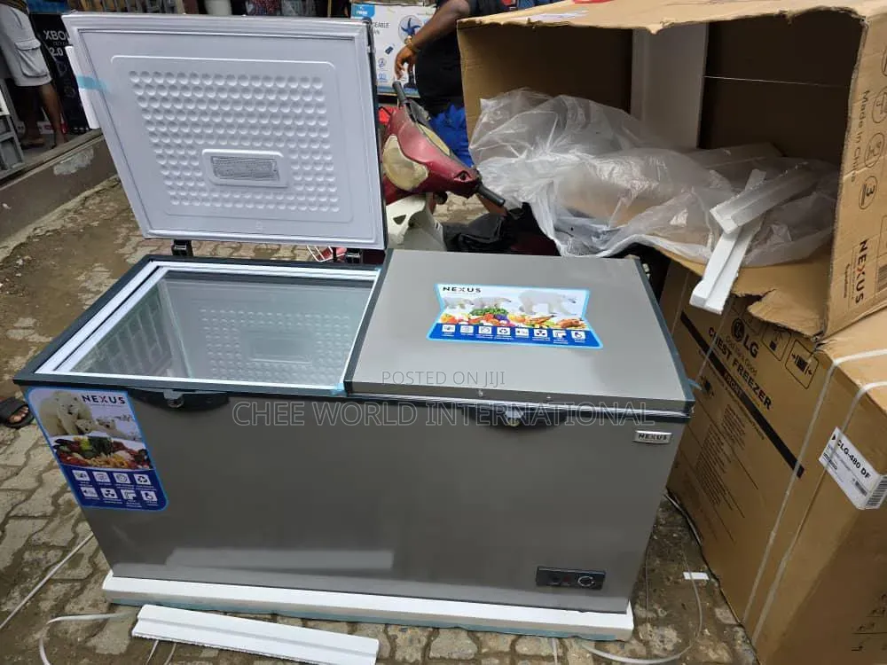 Original Nexus 600L Double Doors Chest Freezer - Brand New
