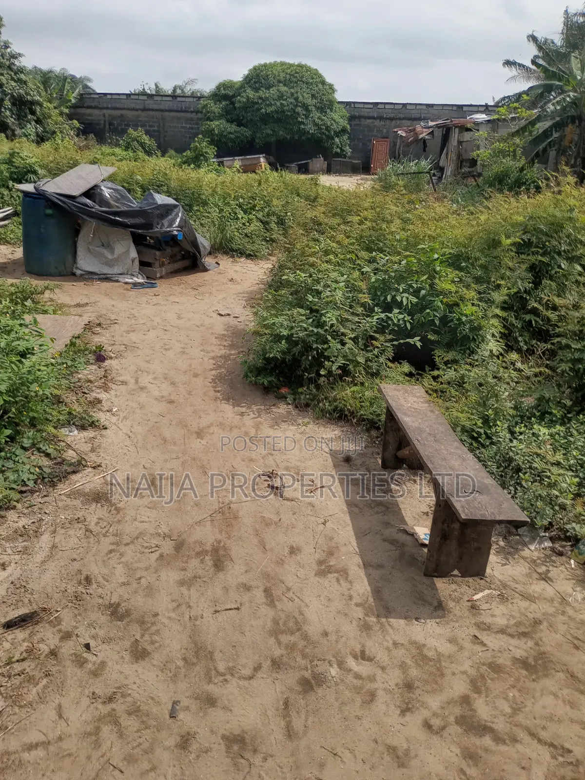 A Full Plot of Land Fenced and Gated at Abijo GRA for Lease
