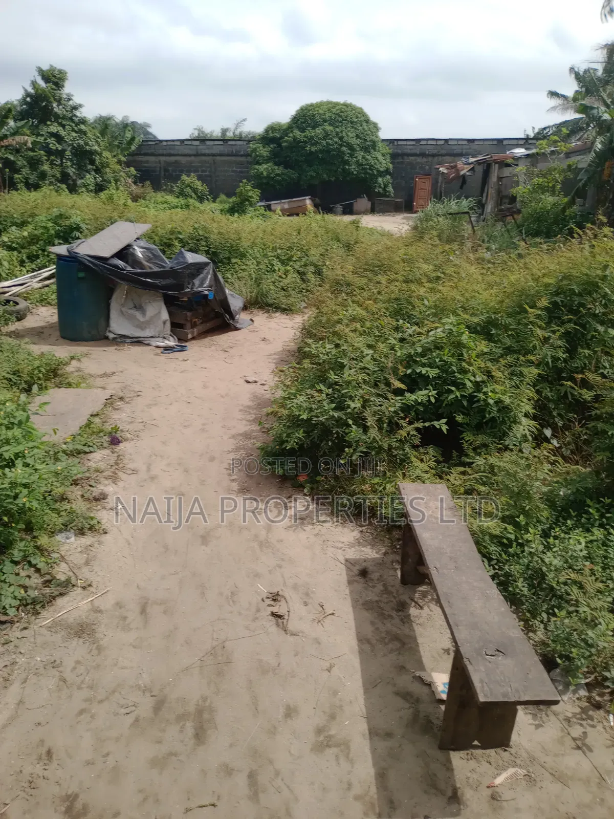 A Full Plot of Land Fenced and Gated at Abijo GRA for Lease