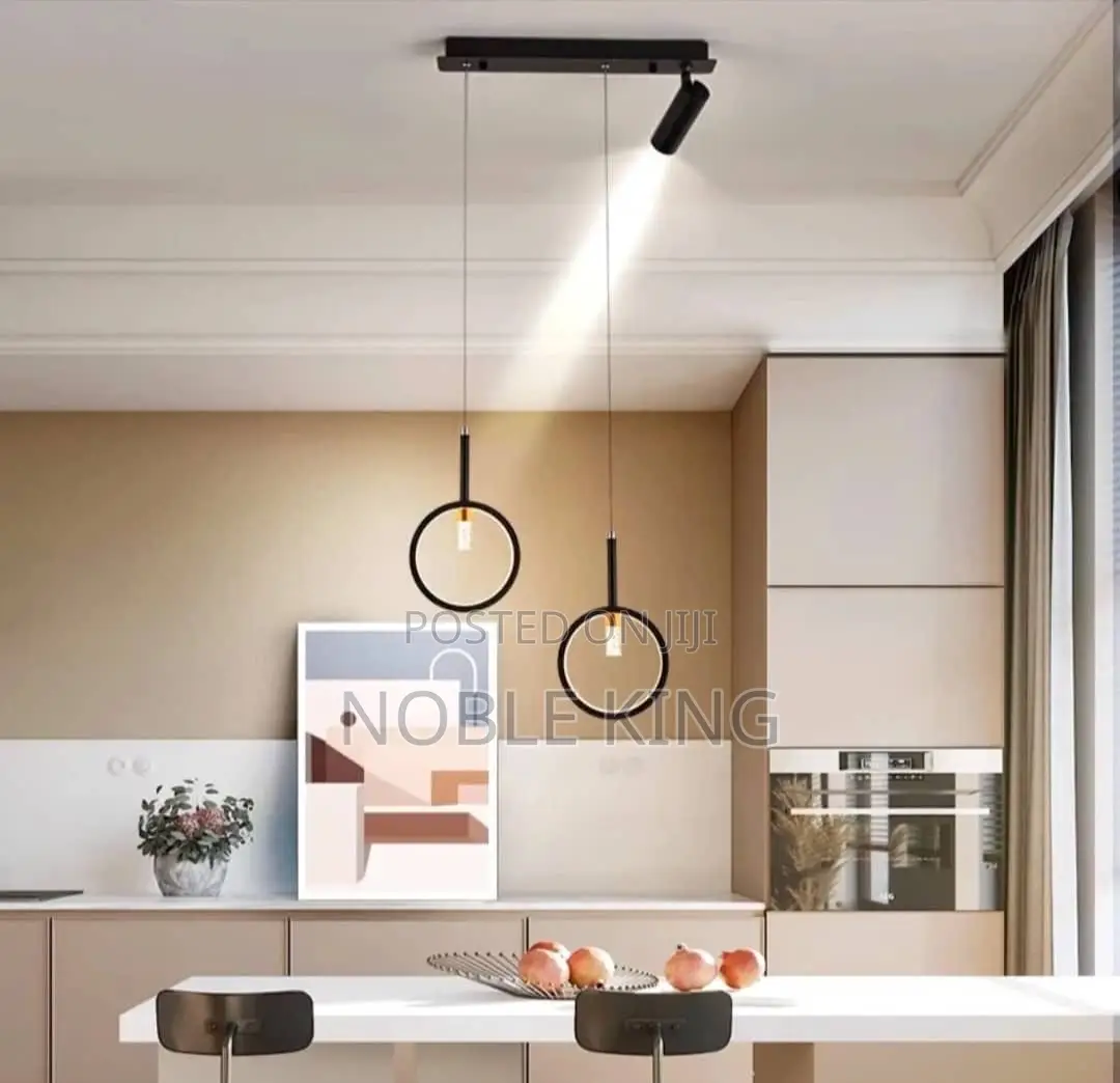 RotatingSpotlight Pendant Lamp Lighting Fixture Modern LED Ceiling