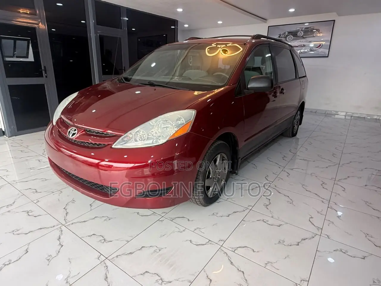 Toyota Sienna 2006 Red