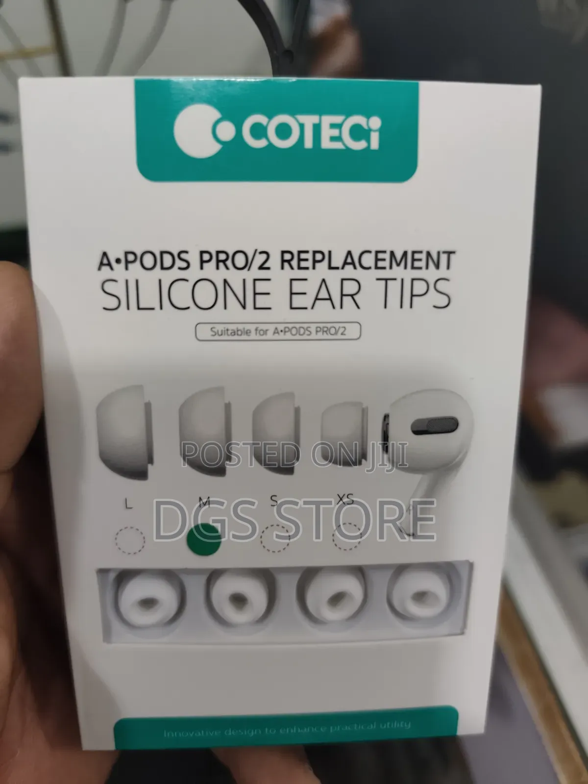 Coteci Airpods Pro 2 1st 2nd Generation Replacement Silicone Eartips