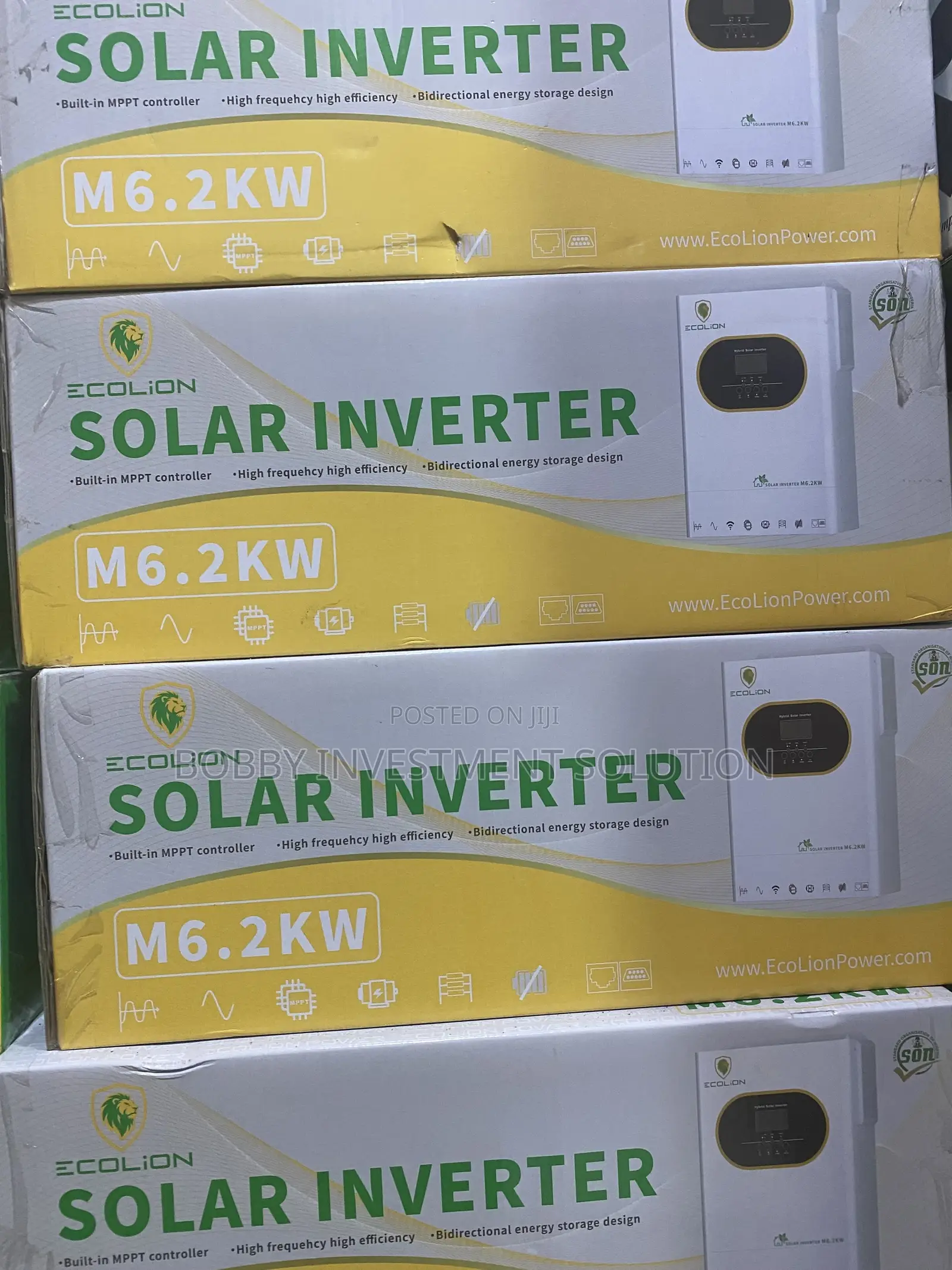 ECOLiON 6.2/ 6.5kw 48v Hybrid Solar Inverter