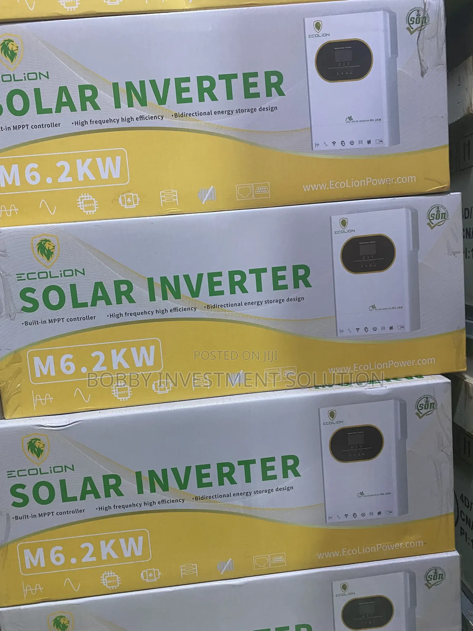 ECOLiON 6.2/ 6.5kw 48v Hybrid Solar Inverter