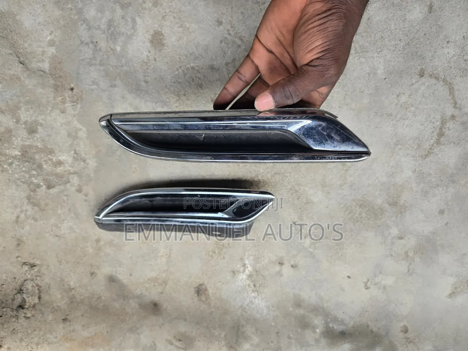 Corolla Rear Bumper Exhaust Tip