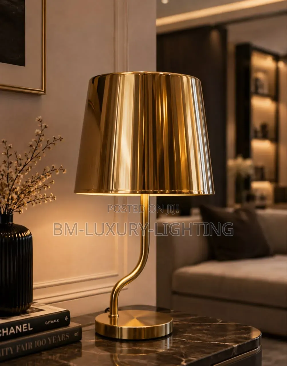 Gold Body Nordic Bedside Desk Lamp